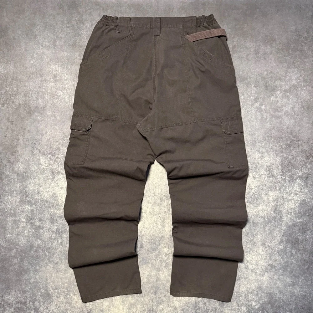 5.11 Tactical Series Mens Ripstop Cargo Pants Gray 36x34 Utility Workwear Gorp